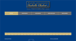 Desktop Screenshot of isabellechabot.com